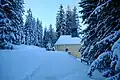 Piste hinter der Hebalmkapelle