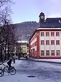 Blick Richtung Norden zur Hauptstraße