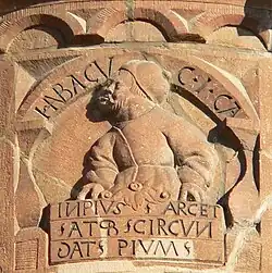 Habakuk, jüdischer Prophet am Käthchenhauserker