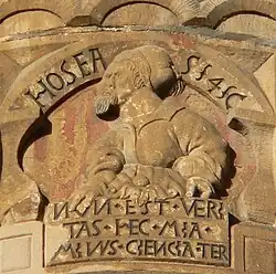 Hosea, jüdischer Prophet am Käthchenhauserker