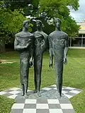 Dialog, 1985, Bronze, Hochschule Heilbronn