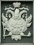 Gipsabguss vom Wappen des Pfleghofs