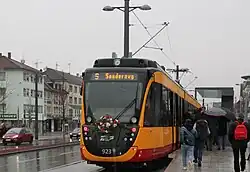 Eröffnungs­son­der­zug der Stadt­bahn Heil­bronn Nord am 14. De­zem­ber 2013