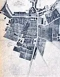 Heilbronn Neuplanung vor dem Fleinertor 1830–1840; Zustandsplan von 1831.