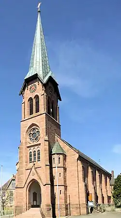 Herz-Jesu-Kirche im Ortsteil Heiligenzell