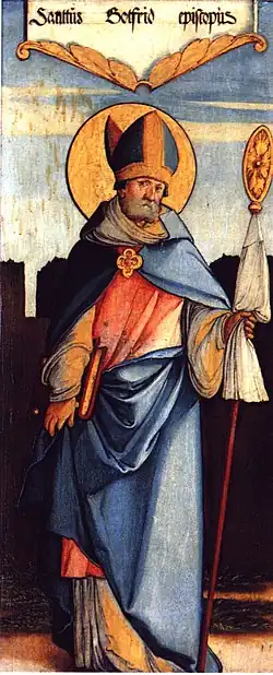 Hl. Gottfried (Meister von Messkirch, 16.&nbsp;Jahrhundert)