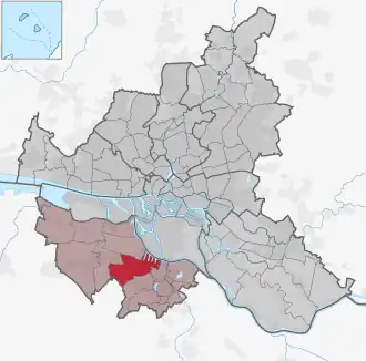 Lage in Hamburg