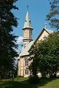 Die Kirche von Heinävesi, 1891, Josef Stenbäck