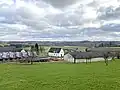 Heinhausen von Westen – von der Straße nach Stoote (Bevertalsperre)
