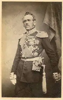 Heinrich Joseph von Weitershausen, Porträtfoto, um 1860