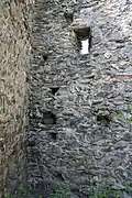 Inneres des Wohntraktes, Blick nach NE