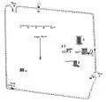Plan der Hauptburg, 1892