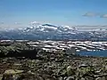 Das Helagsfjäll Anfang Juli 2009