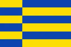 Flagge des Ortes Helden