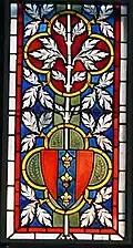 Das Helfenstein-Wappen in der Kirche Köniz