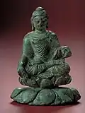 Buddha aus dem 6. Jahrhundert (gefunden auf Helgö)