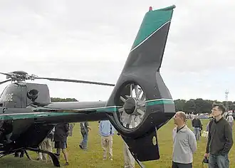 Fenestron an einem EC 120