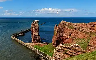 „Lange Anna“ vor Helgoland