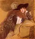 Camara, Pastellzeichnung, 1905