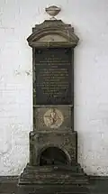 Agnete Lundings Grabinschrift aus dem Jahr 1779