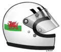 Helmdesign von Tom Pryce