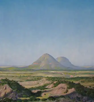 Omatakoberge (1947, Ölgemälde)