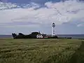 Der Leuchtturm Helnæs Fyr