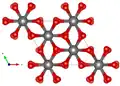 mit Blickrichtung parallel zur c-Achse