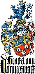 Stammwappen von Otto Hupp im Münchener Kalender von 1901