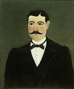 Henri Rousseau: Bildnis des Frumence Biche, 1890–1891