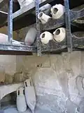 Originale Ladeneinrichtung aus Herculaneum in Kampanien (79 n.&nbsp;Chr.)