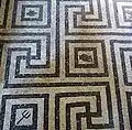 Mosaik im Tepidarium des Frauenbades