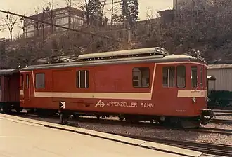 De 4/4 6 im Jahr 1986 in Herisau