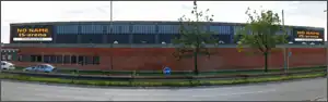 Außenansicht der Herlev Skøjtehal