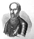 Dänemarks Seeheld Herluf Trolle fiel im Dreikronenkrieg gegen die Schweden (1565).