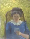 Lesendes Mädchen