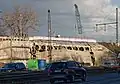 Der zukünftige Tunnelausgang an der A42