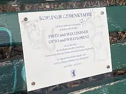 Gedenktafel