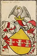 Herzog von Lothringen (Scheibler­sches Wappen­buch, um 1470)