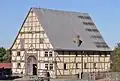Haus aus Ostheim mit Blaufärberei