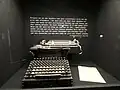 Hesses Schreibmaschine im Hesse-Museum Gaienhofen, 2019