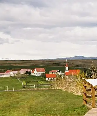 Hestfjall, rechts