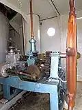 Mechanischer Not-Ruderantrieb für den Fall des Ausfalls der Rudermaschine