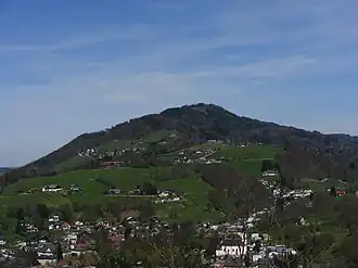 Der zur Stadt Salzburg gehörende Teil des Heubergs
