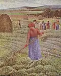 Faneuse à Éragny