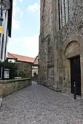 Eingangsbereich an der „Großen Domsfreiheit“