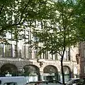 Kirdorfhaus, benannt nach Emil Kirdorf, bis 1989 Sitz der Seereederei "Frigga"