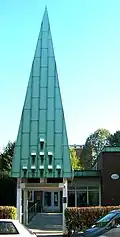 Norwegische Seemannskirche in der Ditmar-Koel-Straße 4