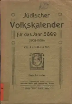 Jüdischer Volkskalender (1908)