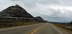 Alberta Highway 10 östlich von Drumheller